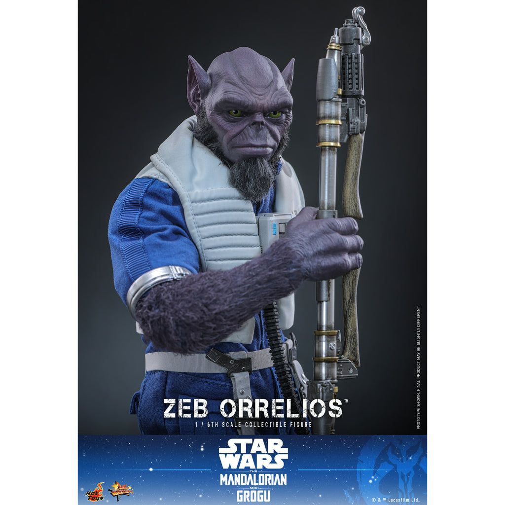 MMS876 Star Wars: The Mandalorian & Grogu - 1/6th Scale Zeb Orrelios