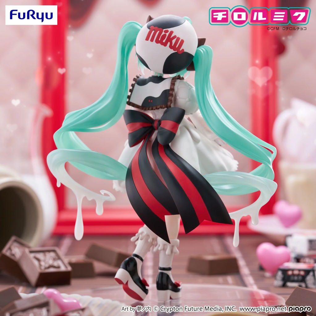 FuRyu Hatsune Miku x Tirol Choco Milk Ver Trio Try It Figure