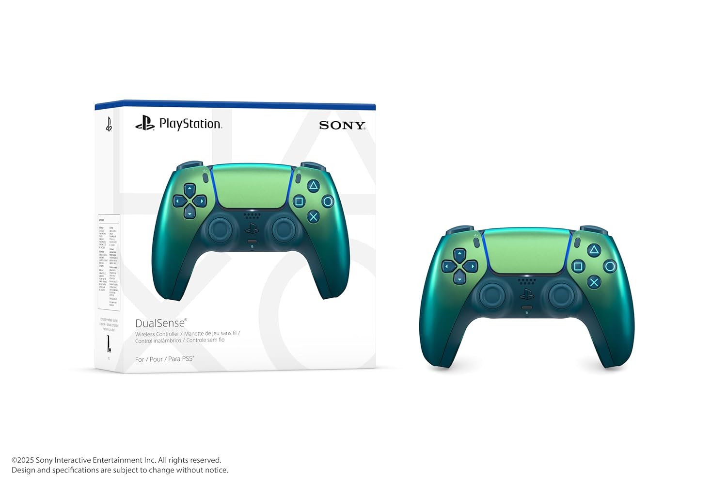 PS5 DualSense Controller (Chroma Teal)