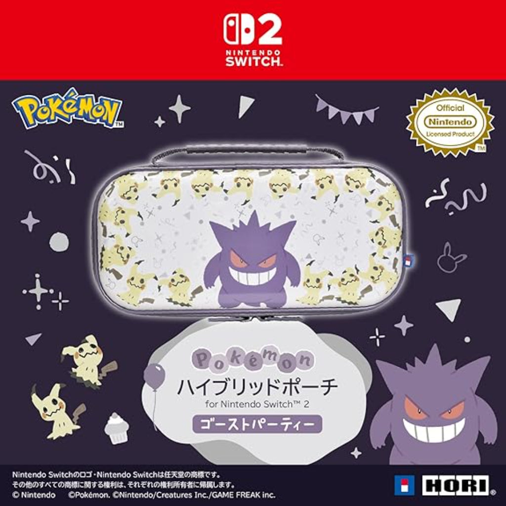 HORI Vault Case - Gengar and Mimikyu Series (NSX-095)