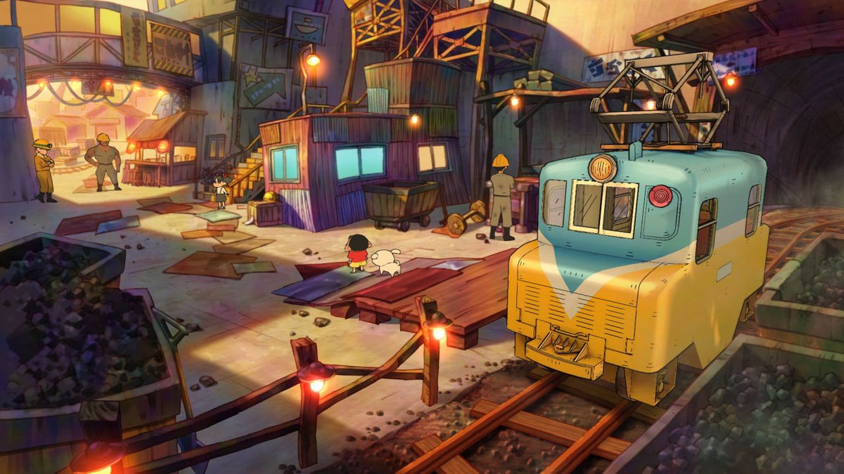 NS2 Crayon Shin-chan "Me and the Professor on Summer Vacation" & "Shiro and the Coal Town" Double Pack