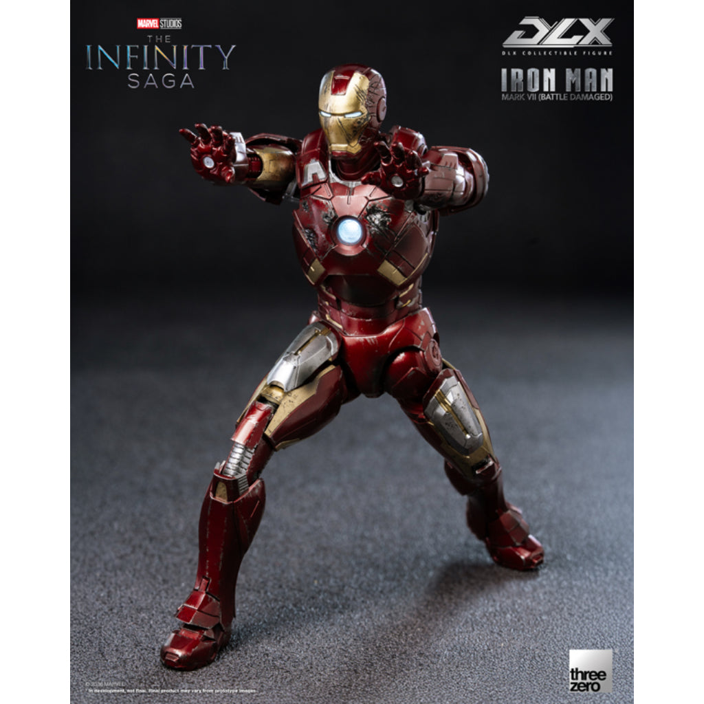 DLX Scale Marvel Studios: The Infinity Saga - Iron Man Mark VII (Battle Damaged)