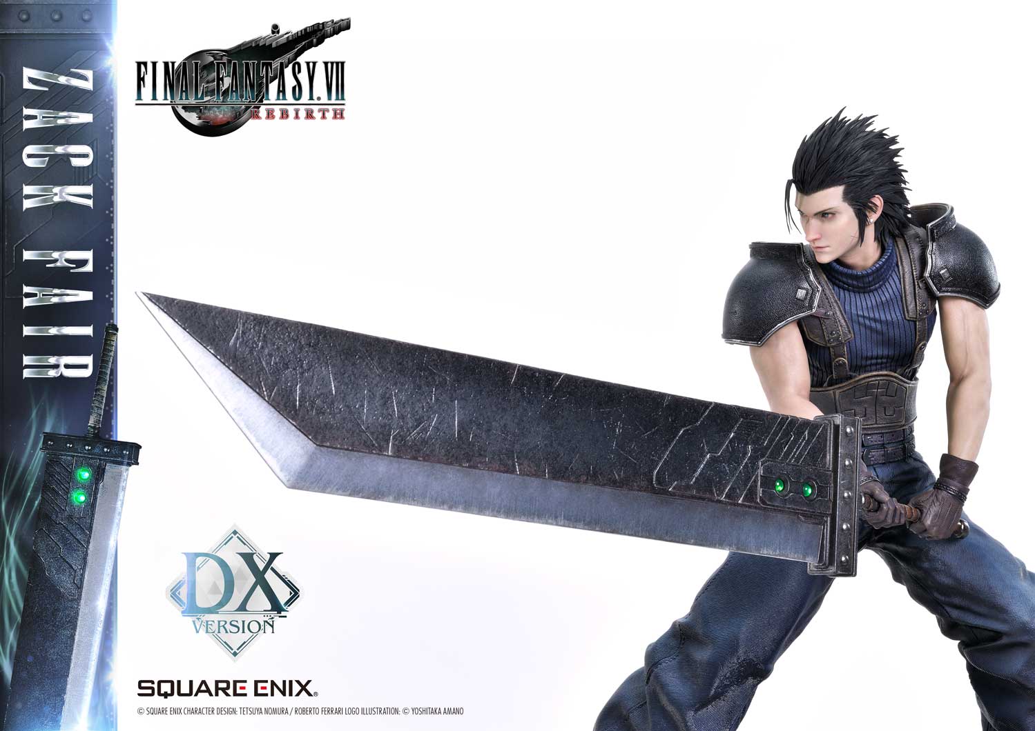 [*RETAIL ONLY PRE-ORDER] Square Enix Masterline Final Fantasy VII Rebirth 1/4 Scale - Zack Fair Deluxe Ver.