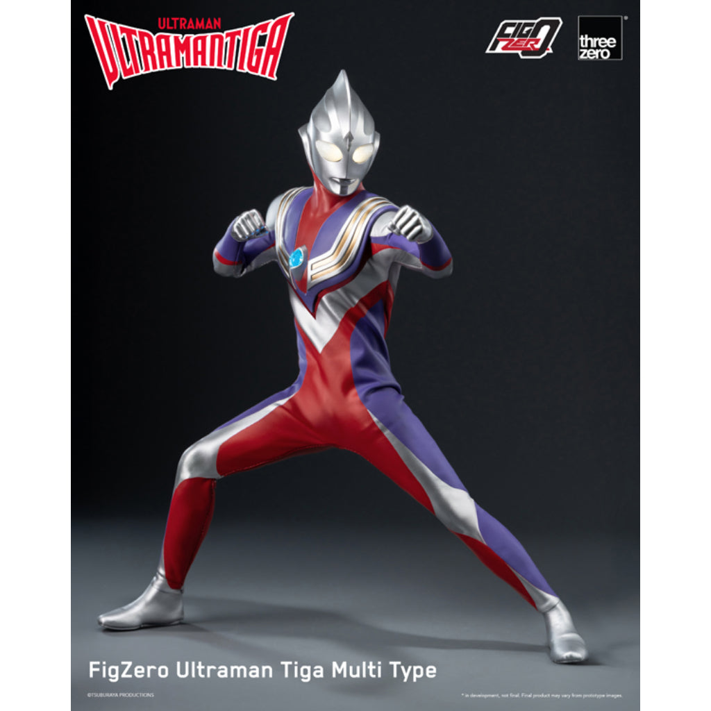 FigZero 1/6th Scale Collectible Figure - Ultraman Tiga - Ultraman Tiga Multi Type