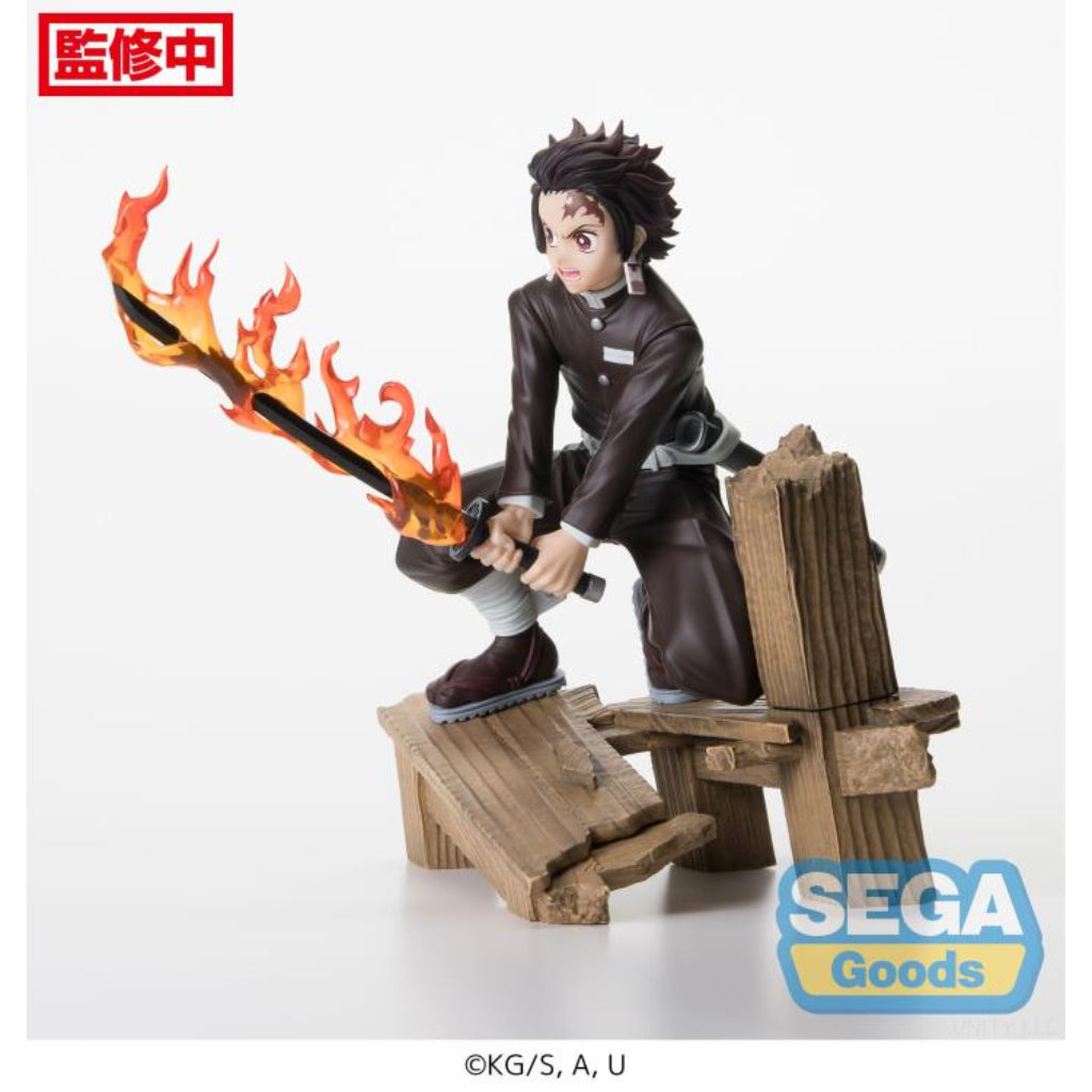 Sega Tanjiro Kamado Swordsmith Village Arc Xross Link Demon Slayer: Kimetsu no Yaiba Figure