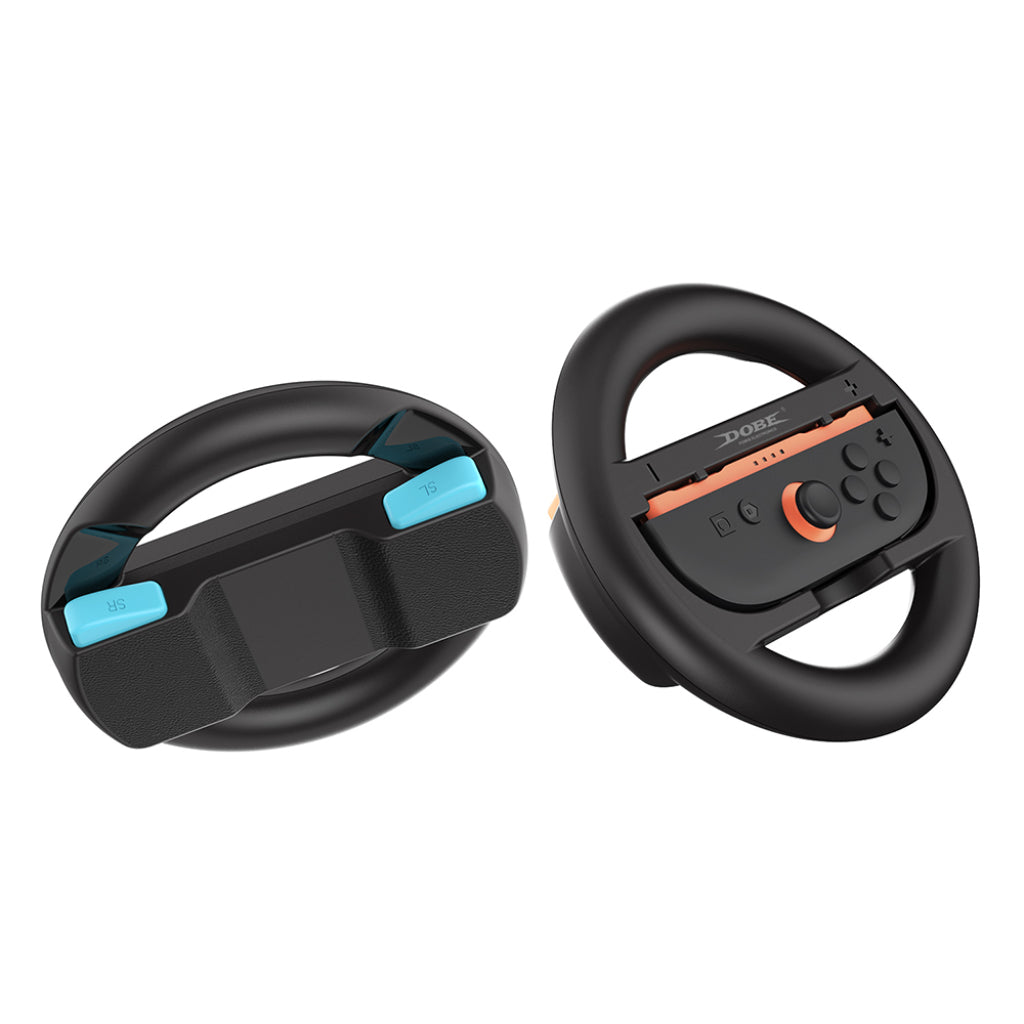 Dobe NS2 Controller Steering Wheel (2pcs) (TNS-3196 Black)
