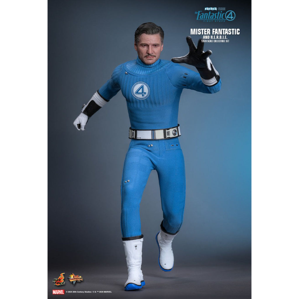 MMS822 - The Fantastic Four: First Steps 1/6th Scale Mister Fantastic and H.E.R.B.I.E. Collectible Set