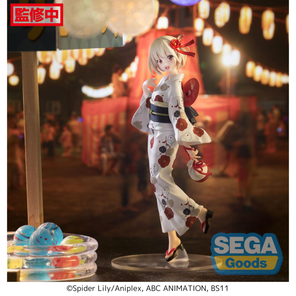 Sega Chisato Nishikigi Going Out in a Yukata Ver. Luminasta Lycoris Recoil Figure