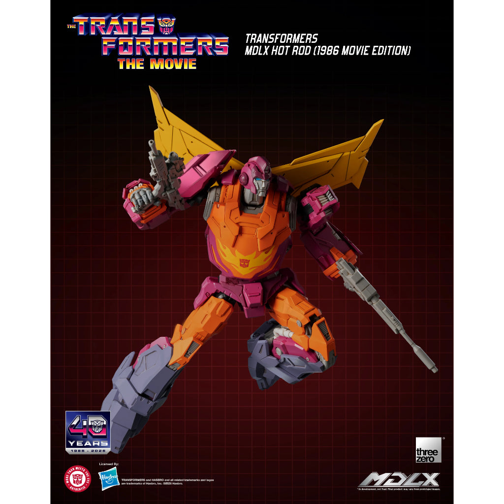 MDLX Scale Transformers - Hot Rod (1986 Movie Version) (Kelvin Sau Redesign)