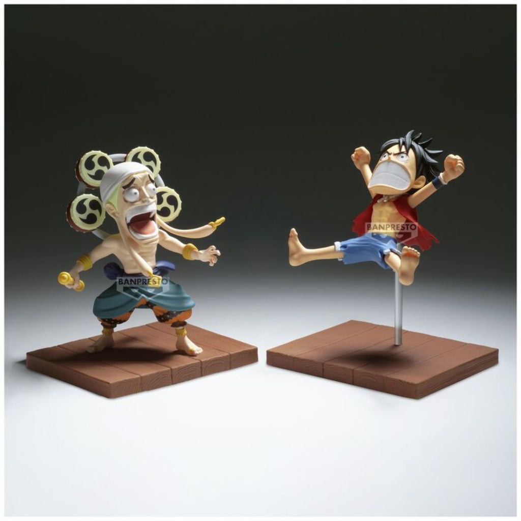 Banpresto WCF Monkey D.Luffy & Enel Log Stories One Piece