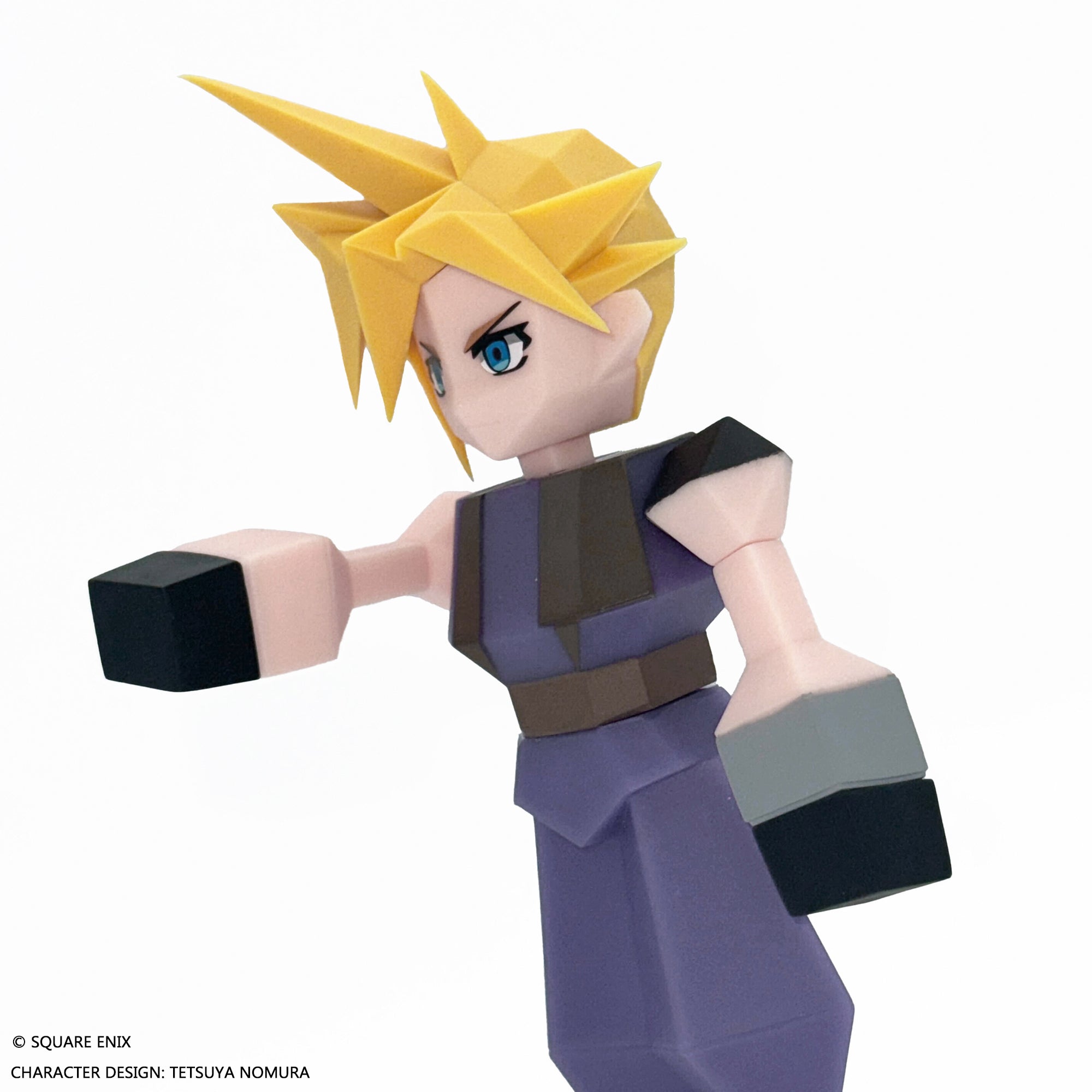 Final Fantasy VII Polygon Soft Vinyl Figure - Cloud Strife