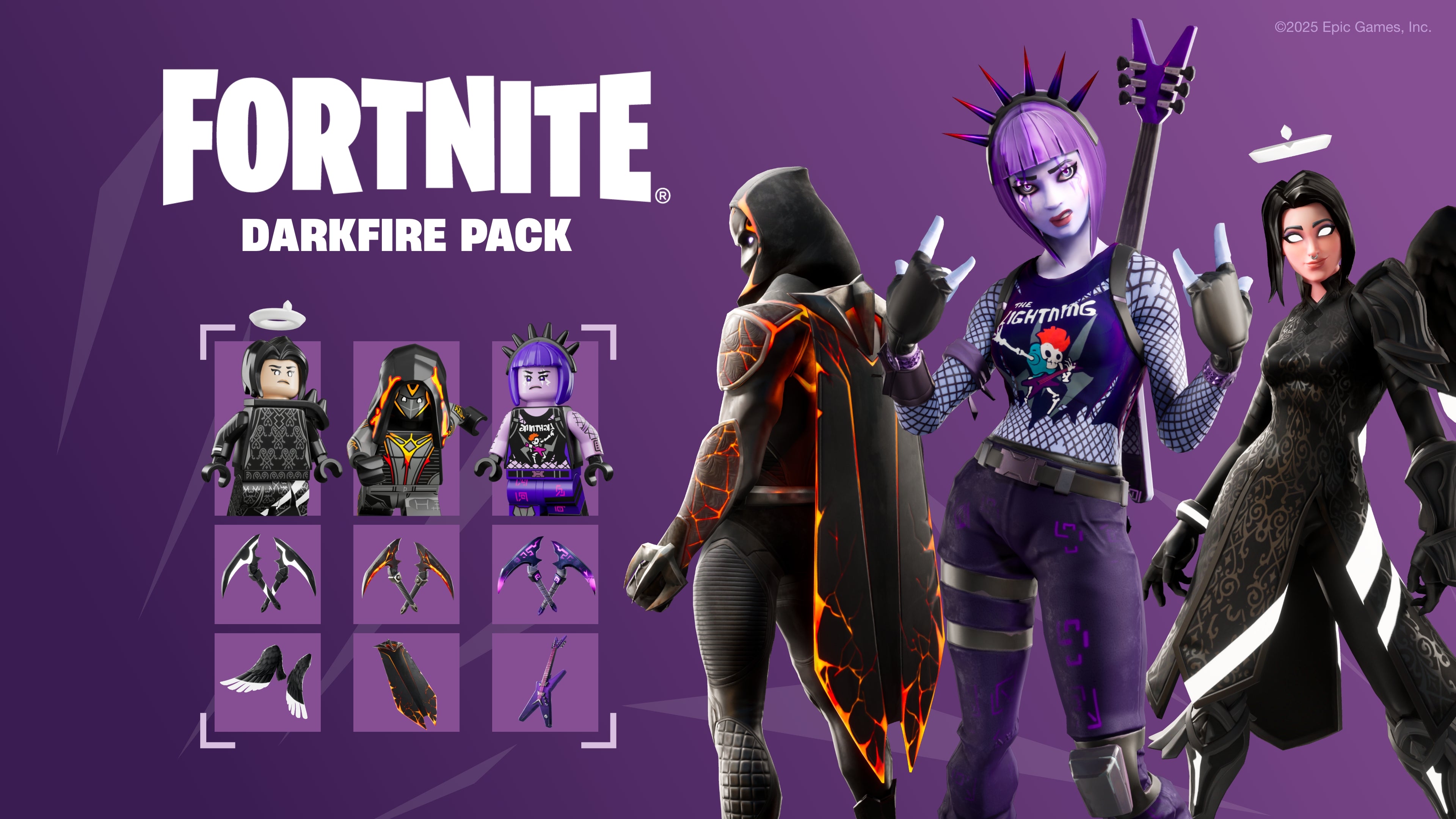 NSW Fortnite - Darkfire & Ice Bundle (Code in box)