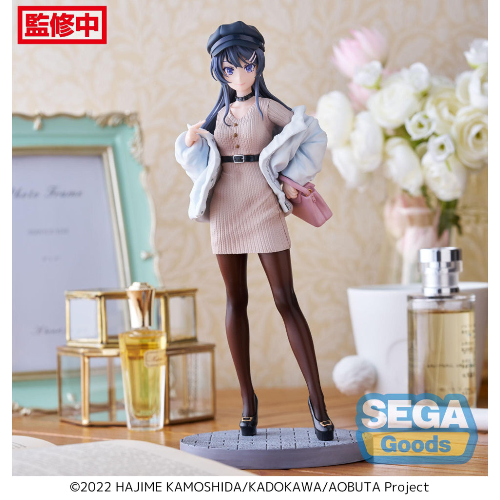 Sega Mai Sakurajima Casual Clothes Ver. Luminasta Rascal Does Not Dream of a Bunny Girl Senpai Figure