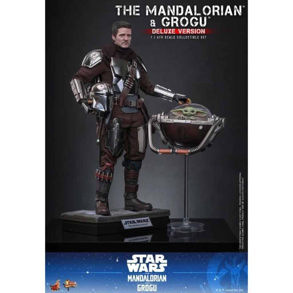 MMS872 The Mandalorian and Grogu - 1/6 The Mandalorian and Grogu Collectible Set (Deluxe Version)
