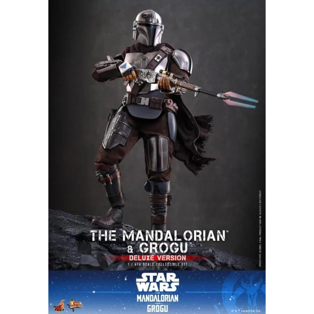 MMS872 The Mandalorian and Grogu - 1/6 The Mandalorian and Grogu Collectible Set (Deluxe Version)