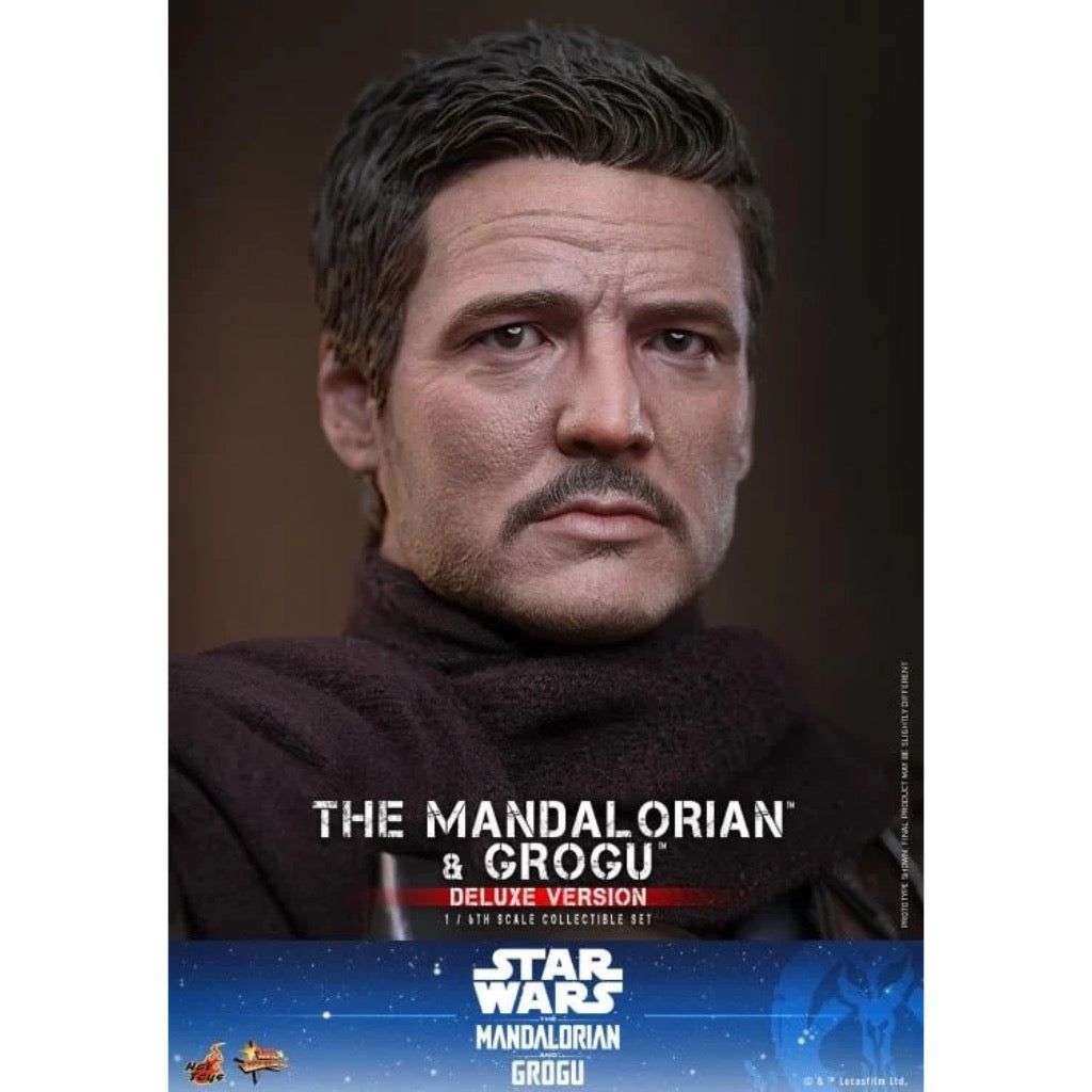 MMS872 The Mandalorian and Grogu - 1/6 The Mandalorian and Grogu Collectible Set (Deluxe Version)