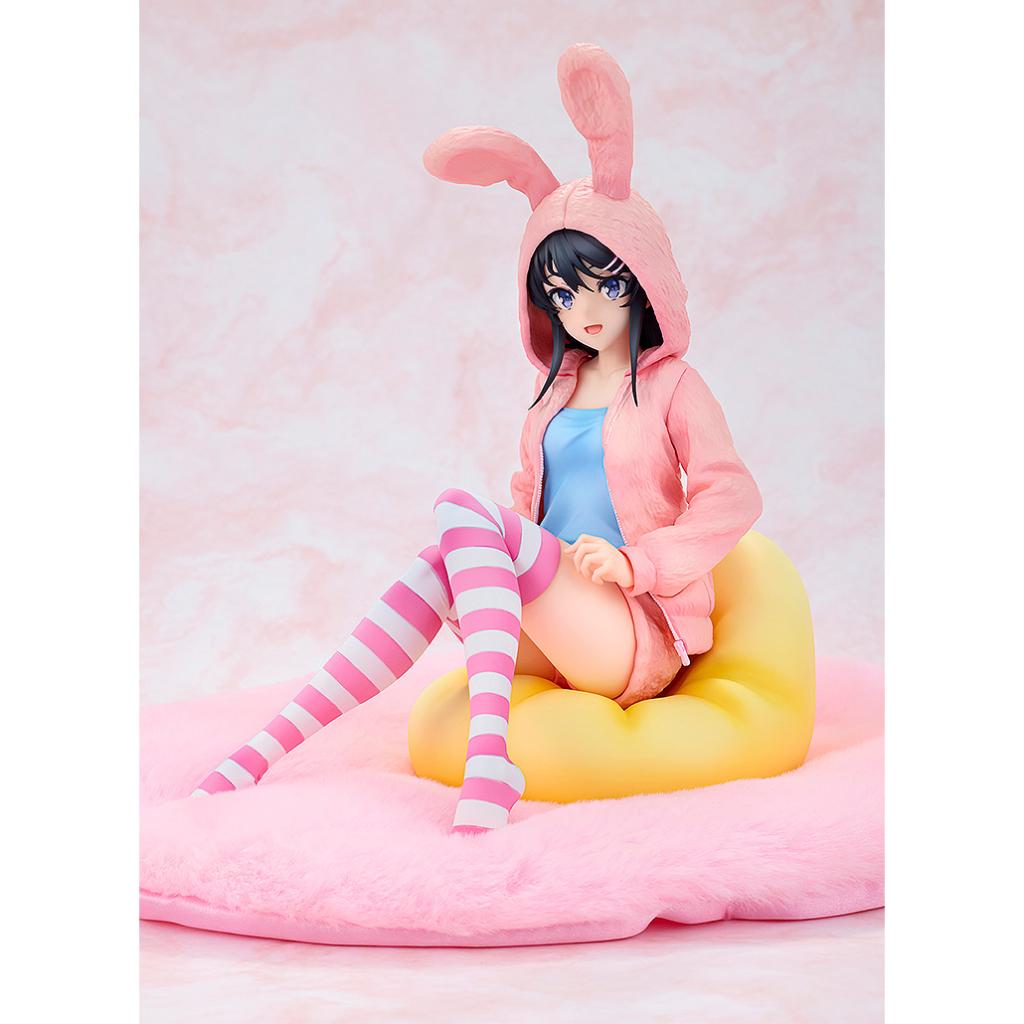 Rascal Does Not Dream Of A Knapsack Kid - Mai Sakurajima Hoodie Look Rabbit Ears Ver. Popular Edition Figurine