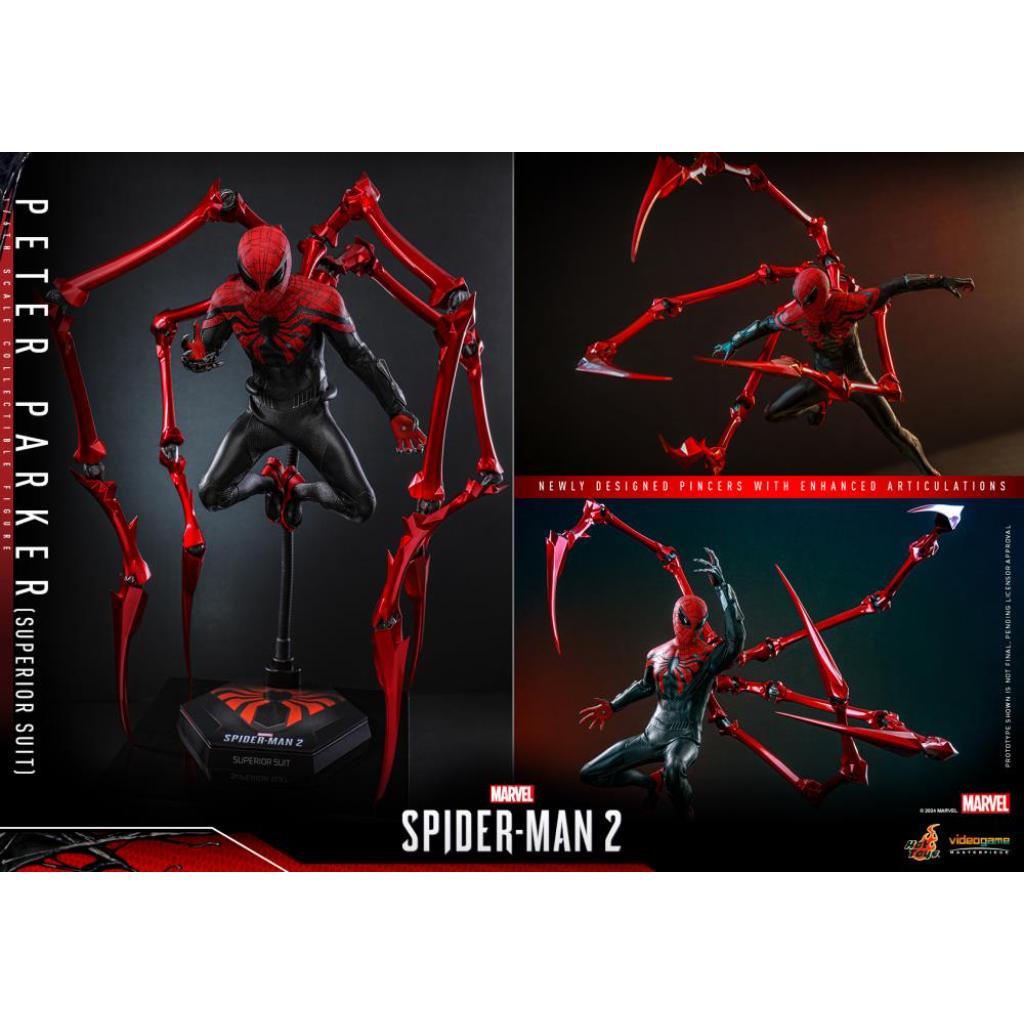 Vgm61 - Marvel Spider-Man 2 - 1/6th Scale Peter Parker (Superior Suit)