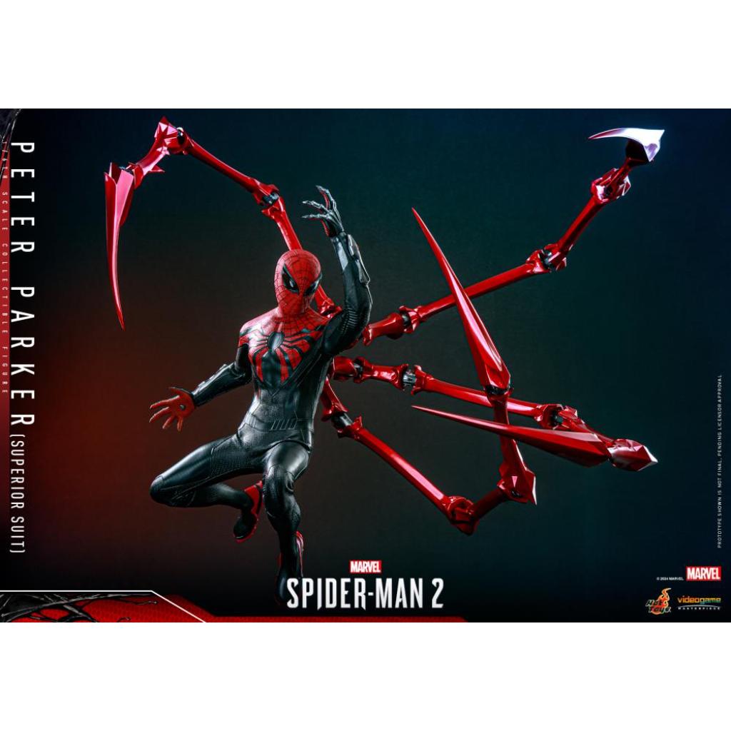 Vgm61 - Marvel Spider-Man 2 - 1/6th Scale Peter Parker (Superior Suit)