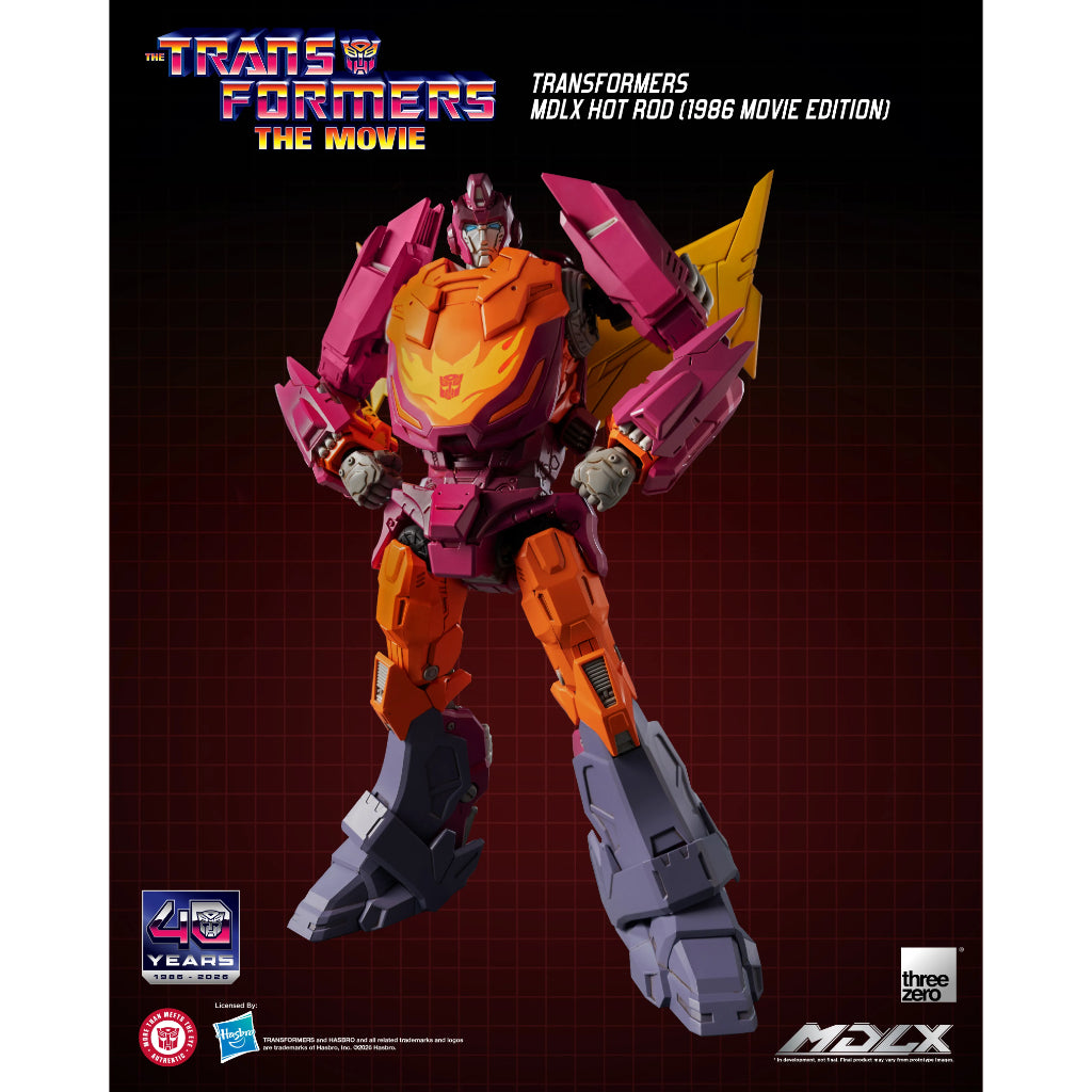 MDLX Scale Transformers - Hot Rod (1986 Movie Version) (Kelvin Sau Redesign)