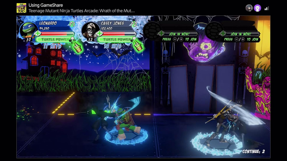 NS2 Teenage Mutant Ninja Turtles: Wrath of the Mutants (Game-Key Card) [Ninja Edition]