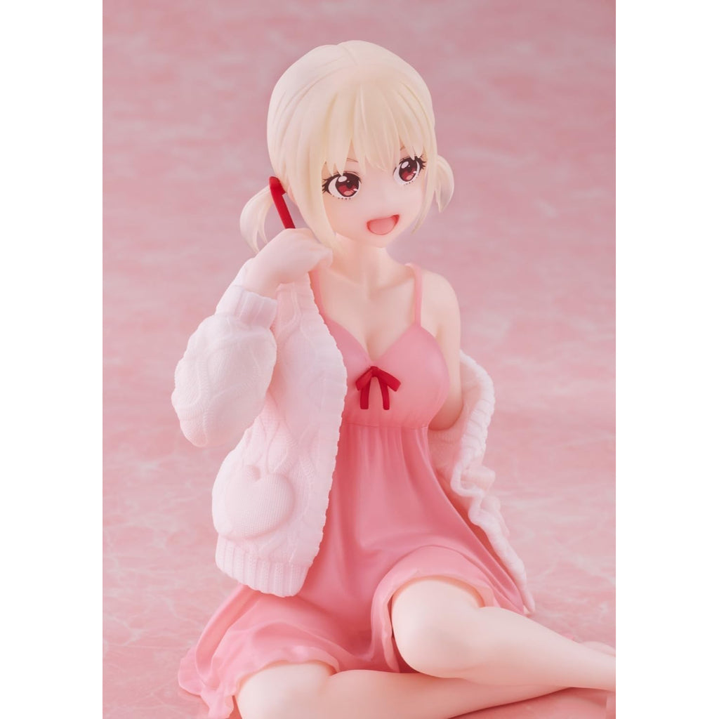 Taito Chisato Nishikigi Room Wear Ver. Lycoris Recoil Desktop Cute Figure