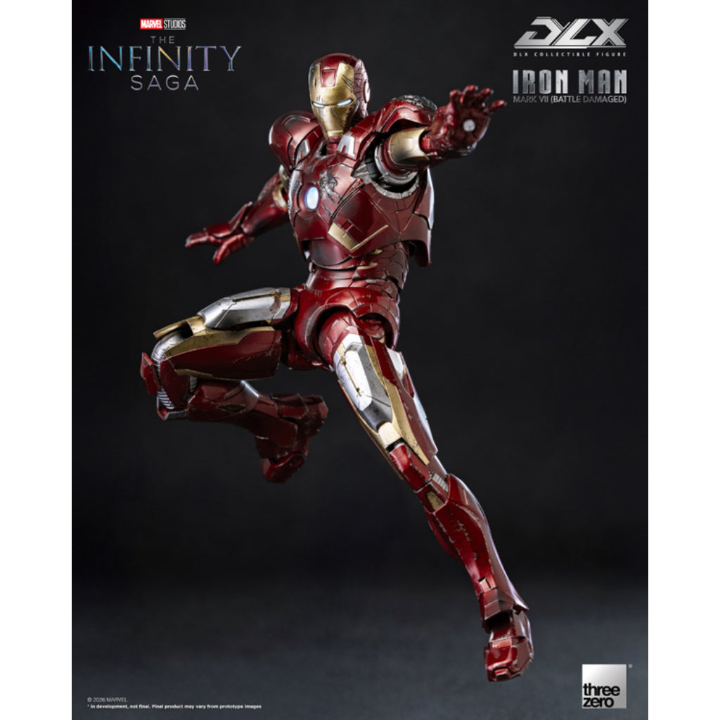 DLX Scale Marvel Studios: The Infinity Saga - Iron Man Mark VII (Battle Damaged)
