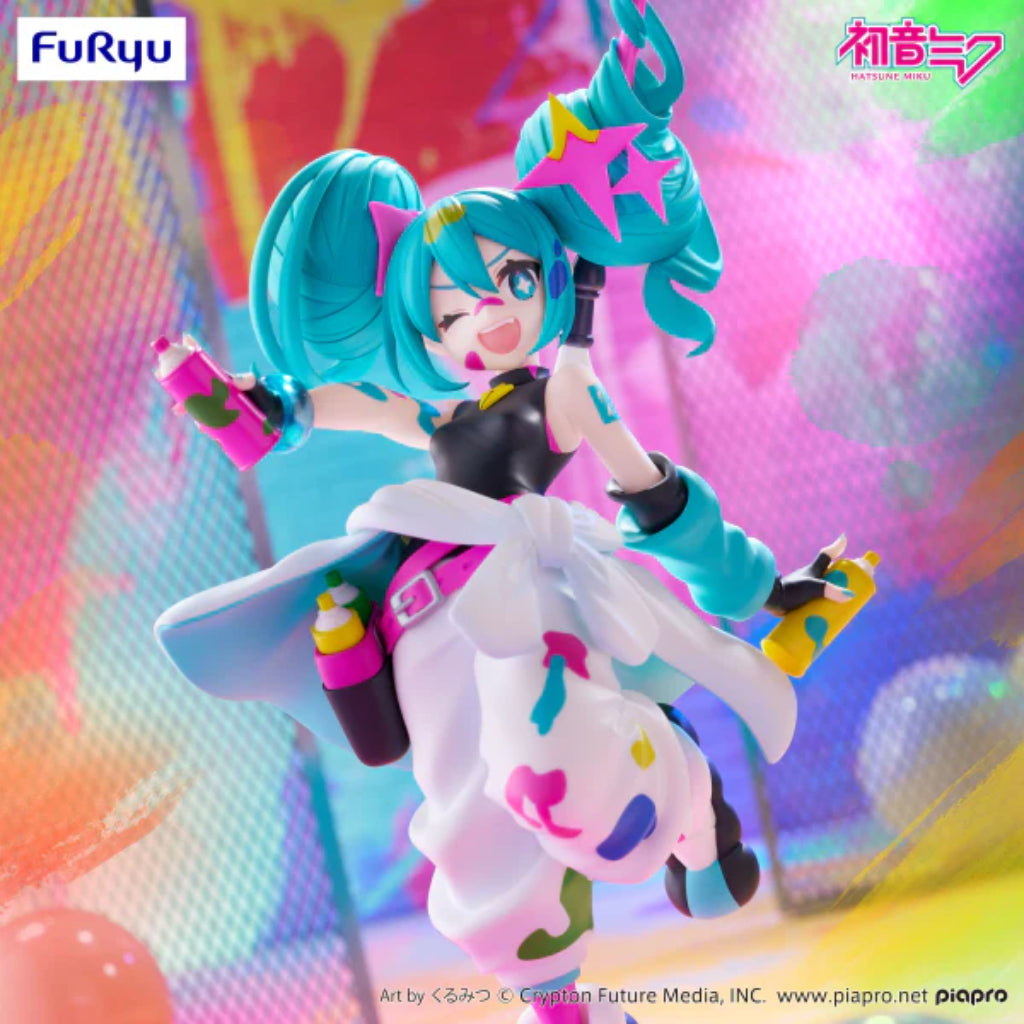 FuRyu Hatsune Miku Paint Girl Trio-Try-It Figure