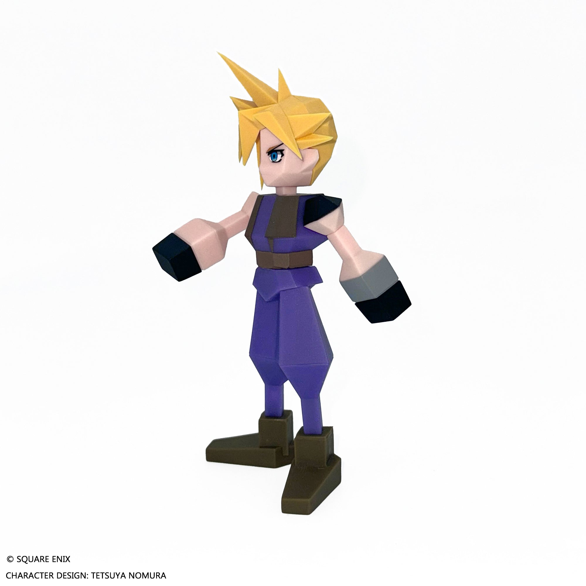 Final Fantasy VII Polygon Soft Vinyl Figure - Cloud Strife