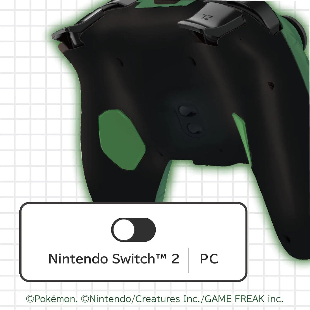 HORI Wired HORIPAD Turbo (Pokemon Pixel Green) for Nintendo Switch 2 (NSX-229A)