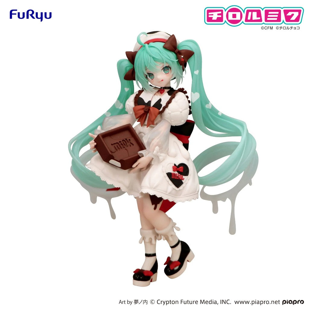 FuRyu Hatsune Miku x Tirol Choco Milk Ver Trio Try It Figure