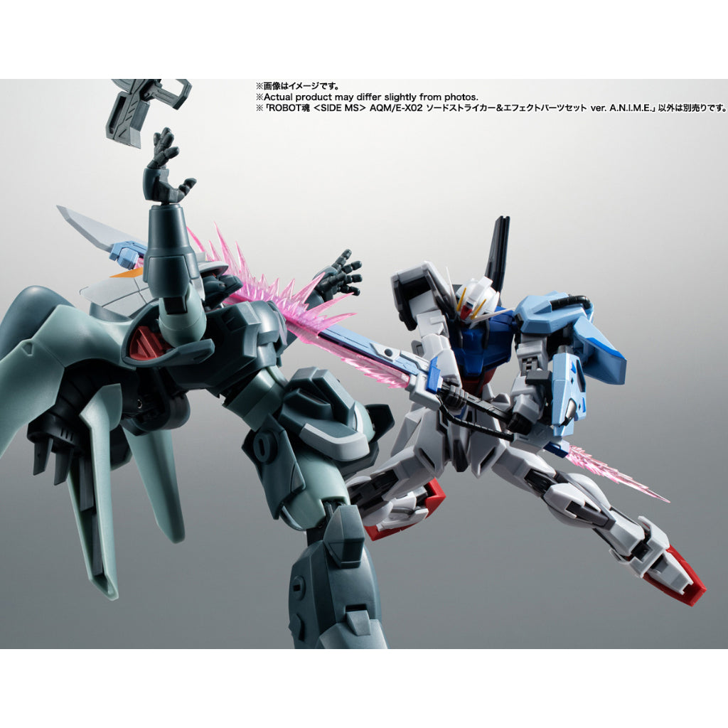 The Robot Spirits <Side MS> Aqm/E-X02 Sword Striker & Effect Parts Set Ver. A.N.I.M.E.