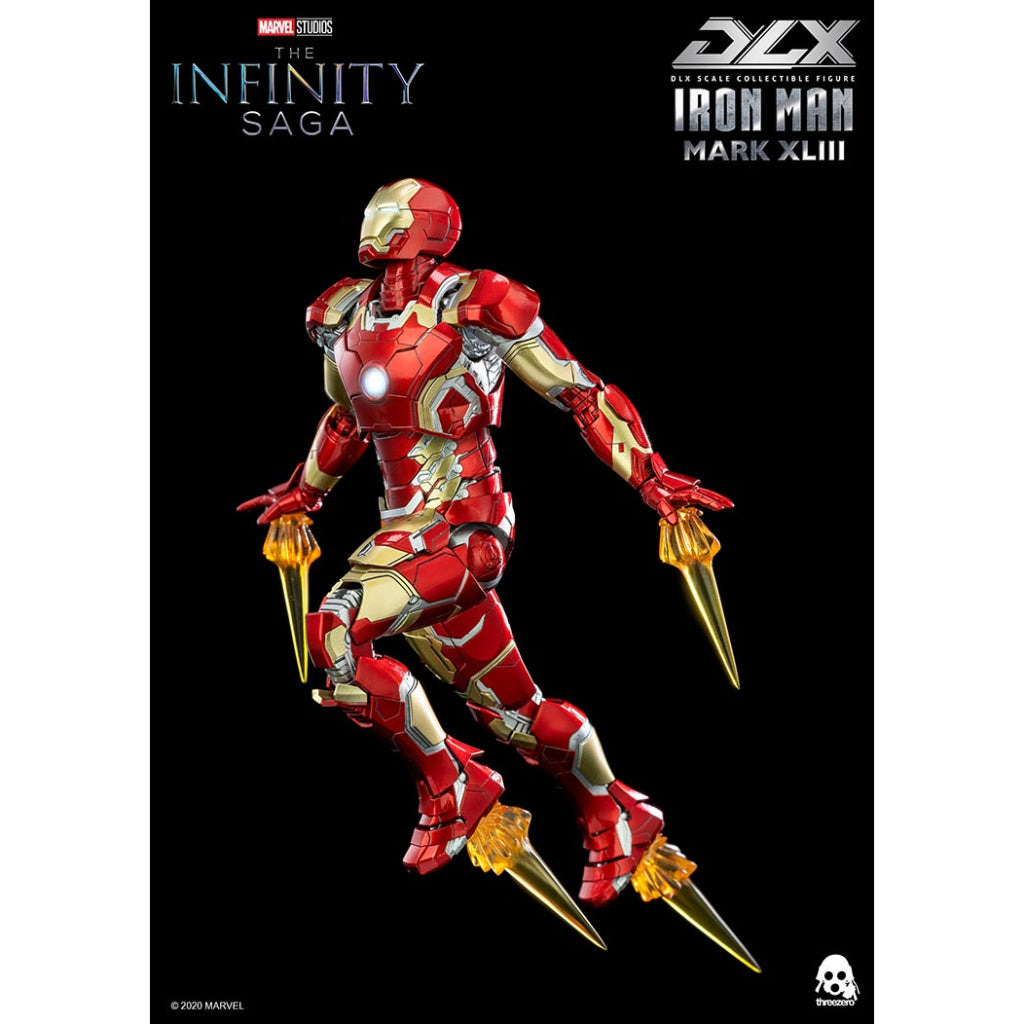 DLX Scale Collectible Figure - Marvel Studios: The Infinity Saga - Iron Man Mark XLIII (Reissue)