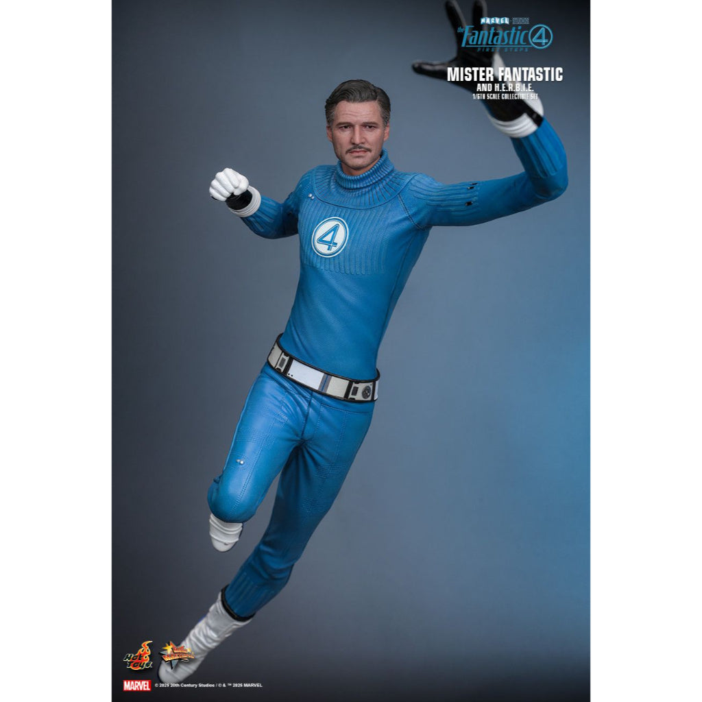 MMS822 - The Fantastic Four: First Steps 1/6th Scale Mister Fantastic and H.E.R.B.I.E. Collectible Set