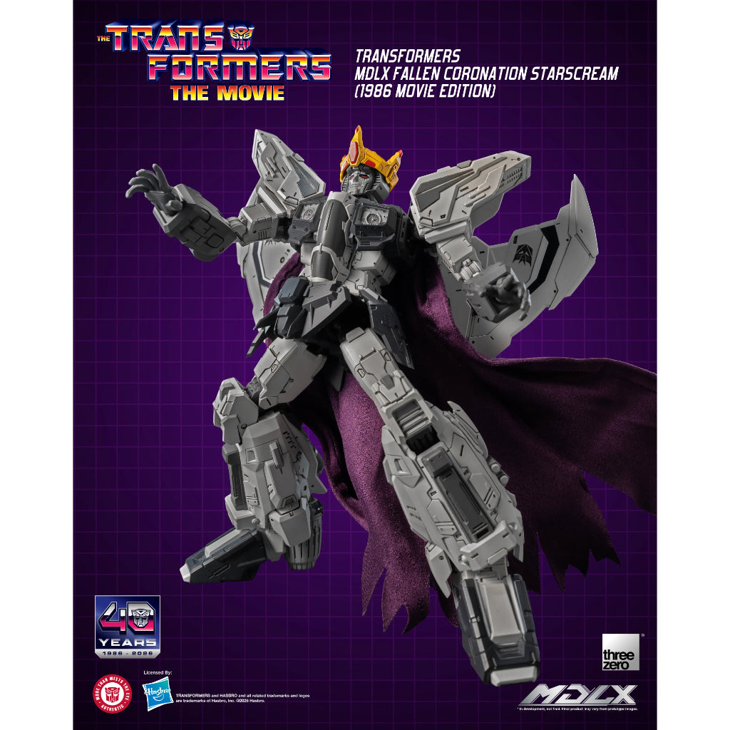 MDLX Scale Transformers - Fallen Coronation Starscream (1986 Movie Version) (Kelvin Sau Redesign)