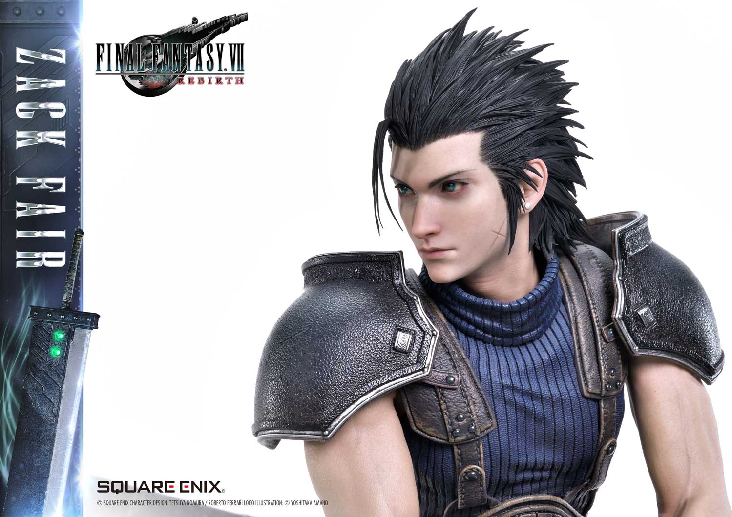 [*RETAIL ONLY PRE-ORDER] Square Enix Masterline Final Fantasy VII Rebirth 1/4 Scale - Zack Fair