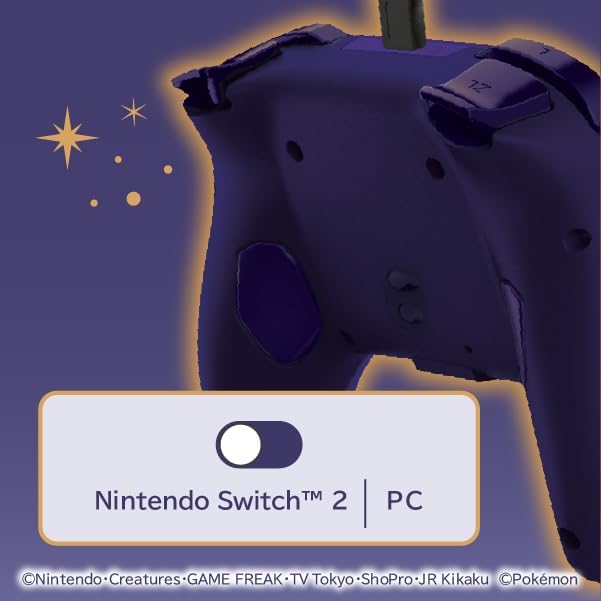 HORI Wireless HORIPAD Turbo for Nintendo Switch 2 - Umbreon & Espeon (NSX-227A)