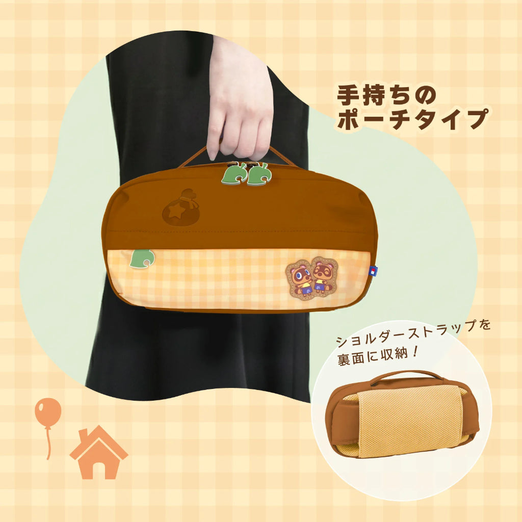 HORI Shoulder Pouch Animal Crossing: New Horizons Series for Nintendo