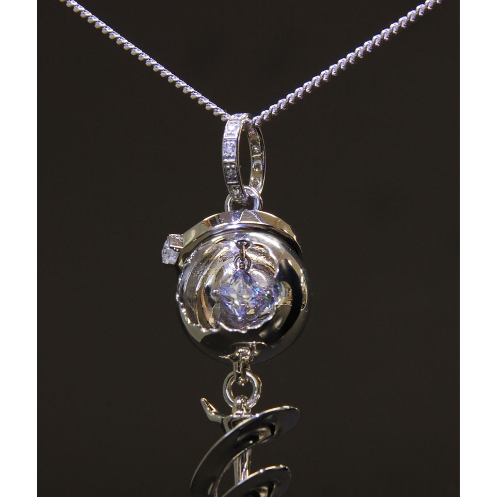 Final Fantasy XIII Silver Engagement Pendant - Serah (Reissue)