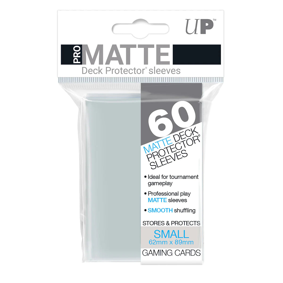 Ultra Pro Matte Clear Small Size (60Ct) Ultra Pro Matte Clear Small Size (60Ct)