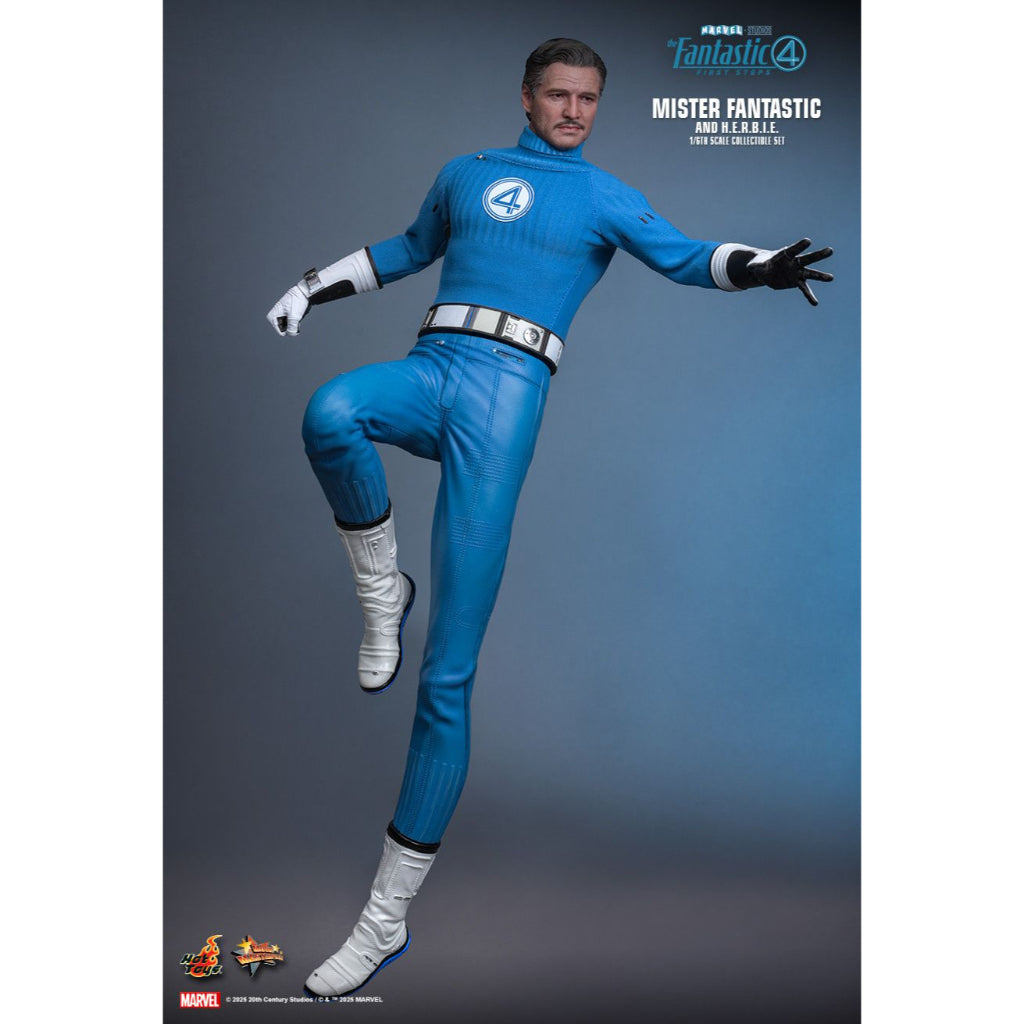 MMS822 - The Fantastic Four: First Steps 1/6th Scale Mister Fantastic and H.E.R.B.I.E. Collectible Set