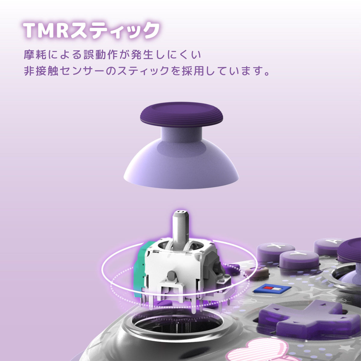 HORI Wireless HORIPAD Turbo for Nintendo Switch 2 - Sanrio Series (Kuromi) (NSX-254A)