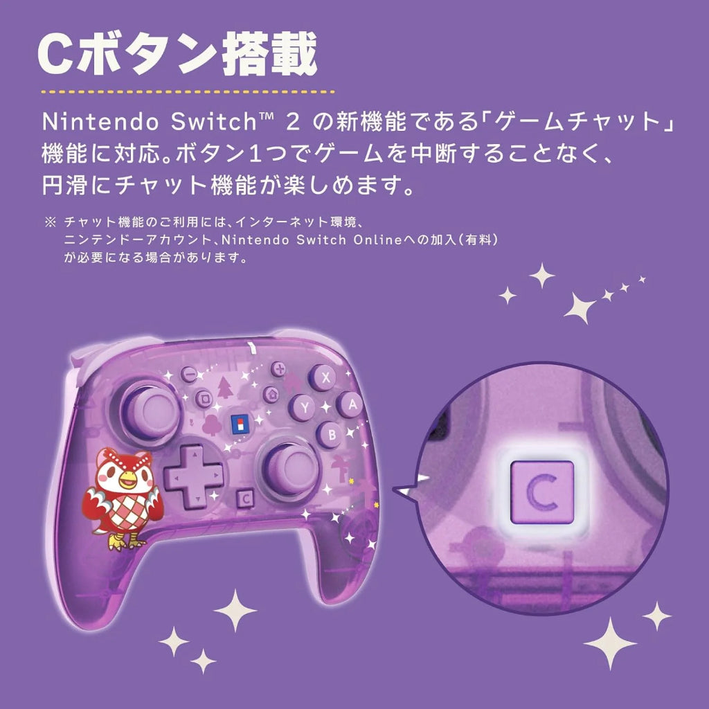 HORI HORIPAD Turbo Wireless Animal Crossing: New Horizons Series for N
