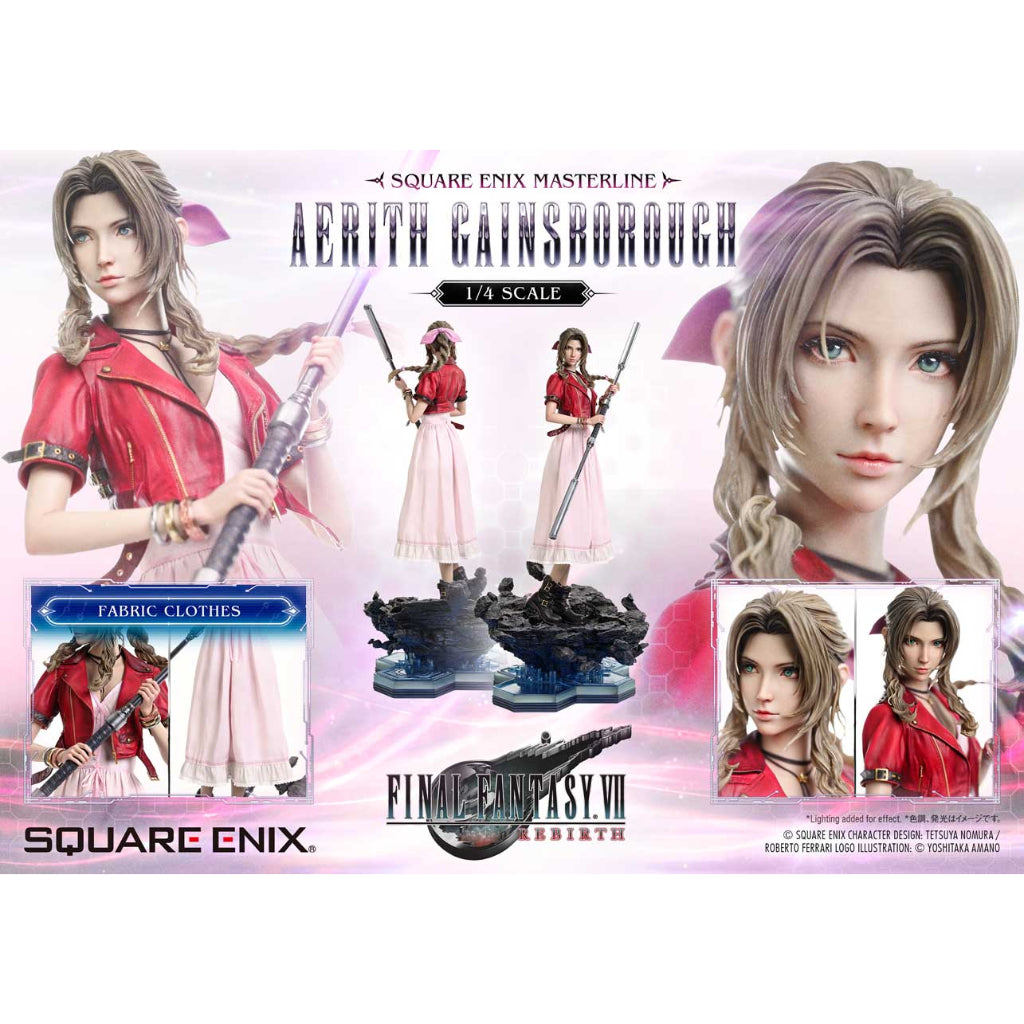 [*RETAIL PRE-ORDER ONLY] Masterline Final Fantasy VII Rebirth 1/4 Scale - Aerith Gainsborough