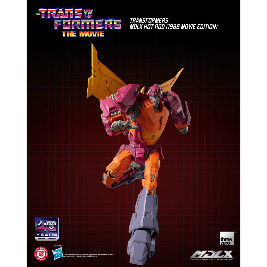 MDLX Scale Transformers - Hot Rod (1986 Movie Version) (Kelvin Sau Redesign)