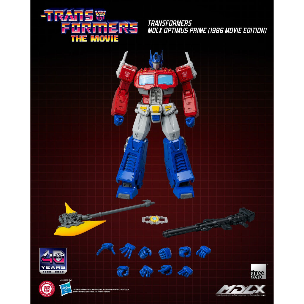 MDLX Scale Transformers - Optimus Prime (1986 Movie Edition) (Kelvin Sau Redesign)