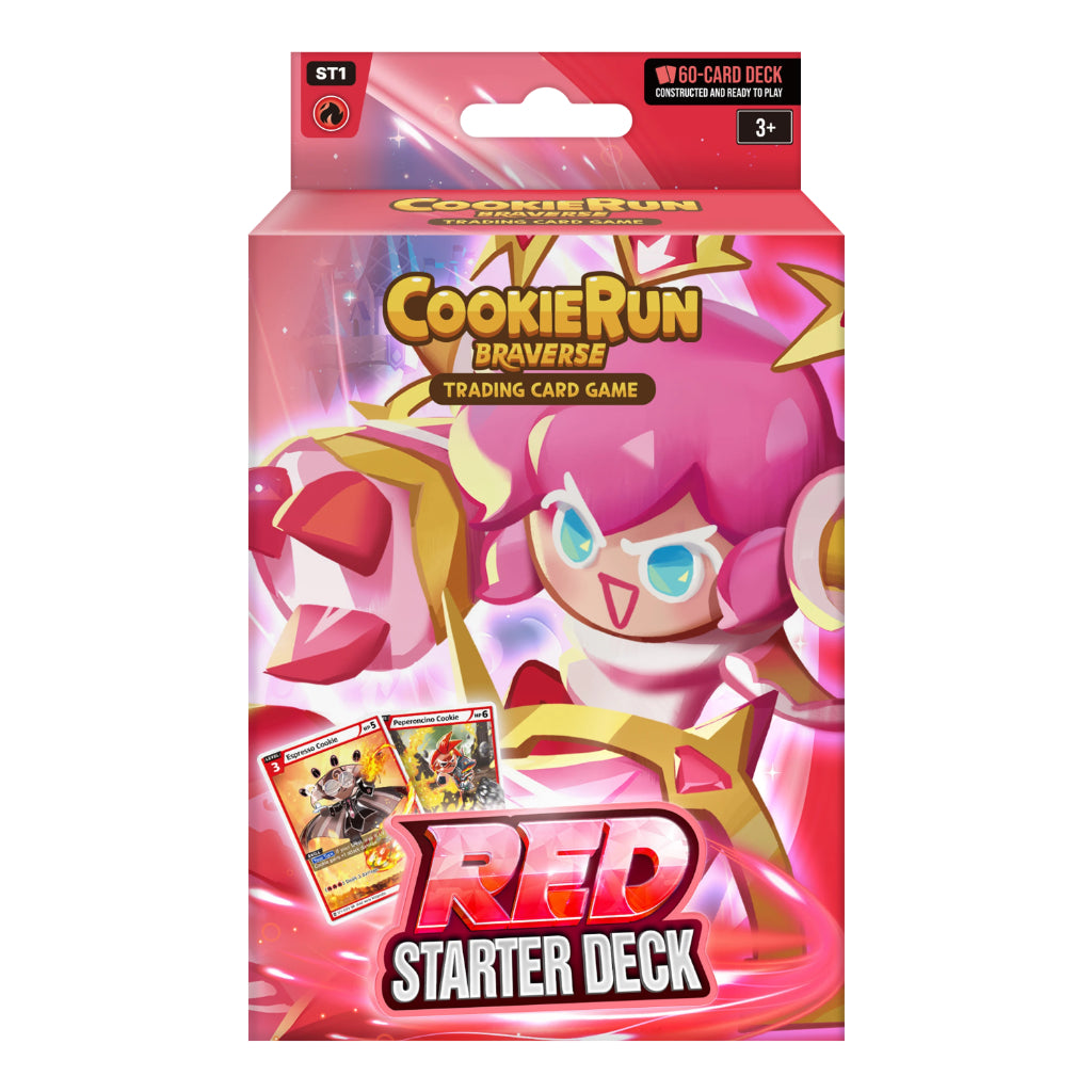 [ST-1] CookieRun Card Game Starter Deck - Red