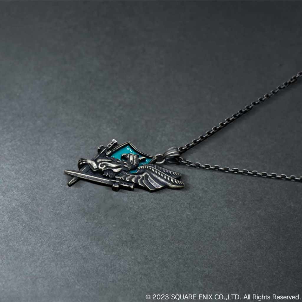 Final Fantasy XVI Wings Of Promise Silver Pendant