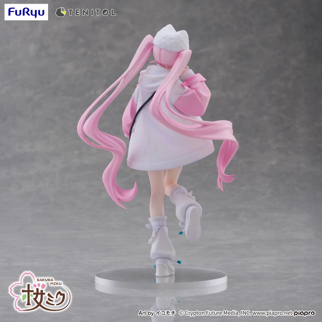 FuRyu TENITOL Sakura Miku Cool Style Hatsune Miku Figure