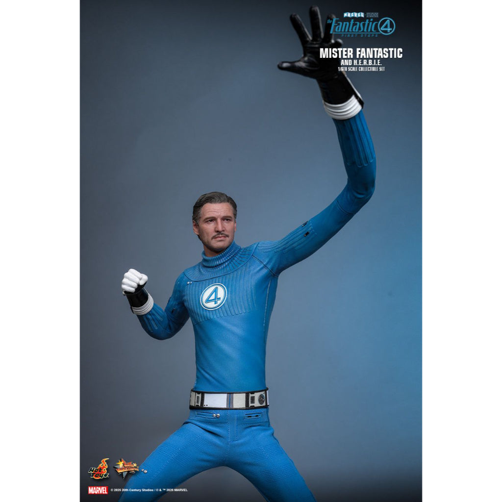 MMS822 - The Fantastic Four: First Steps 1/6th Scale Mister Fantastic and H.E.R.B.I.E. Collectible Set